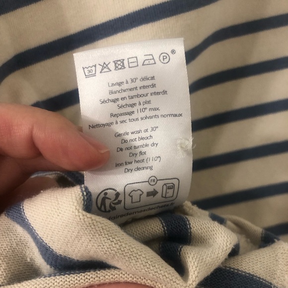 Sezane Colette Mariniere in Vintage Blue S - Picture 10 of 10